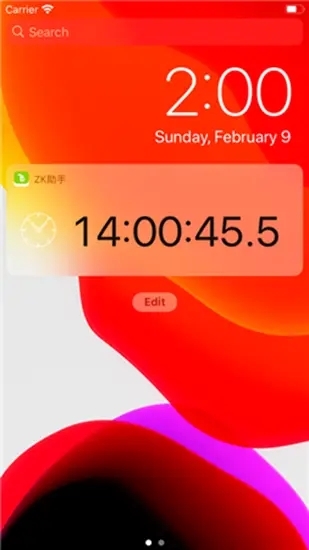 ZK助手悬浮时钟7
