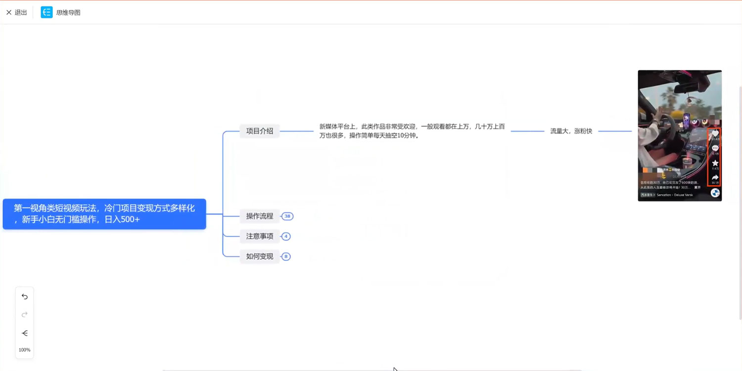 第一视角类短视频，更新多样化变现方式，新手小白无门槛操作