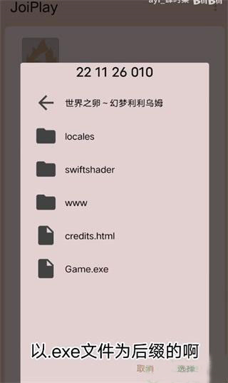 joiplay模拟器导入游戏方法图片6