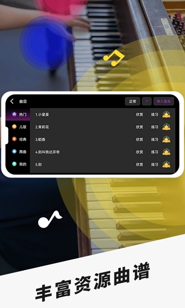 手机钢琴图片2