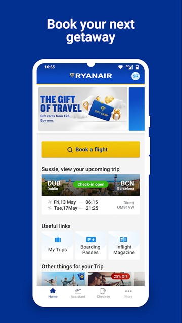 Ryanair航空官方app图片1