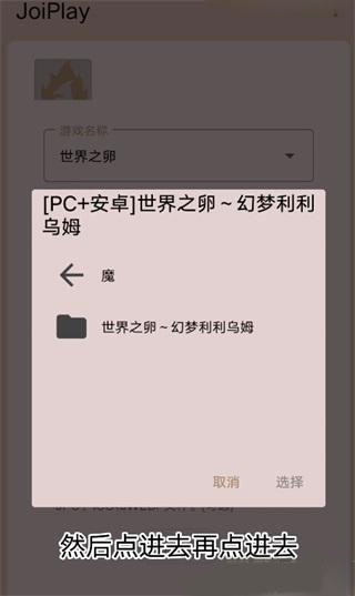joiplay模拟器导入游戏方法图片5