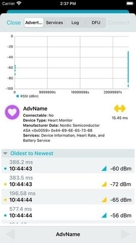 NRF Connect图3