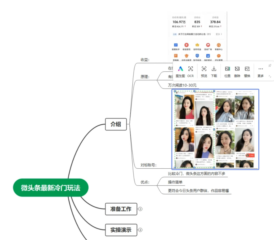 微头条冷门新玩法，搭配 AI 工具，简单粗暴，轻轻松松出爆文