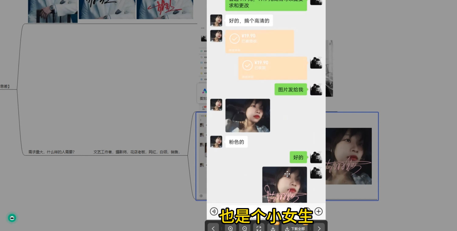 卖艺术签名照片，引流到私域成交，一单 19.9，一天轻松 200